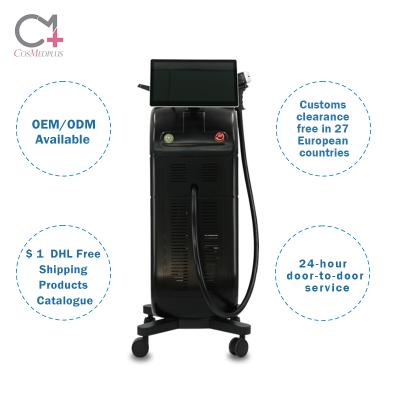 China Professional hair removal 808NM Alma sporano diode laser hair removal machine 1200w for sale