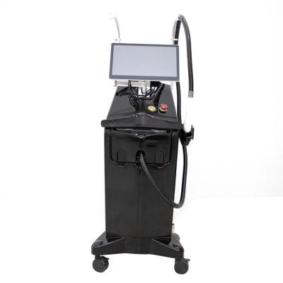 China 2021 new design diode fiber laser hair removal machine skin rejuvenation 755 hair removal 808 1064 3 wavelength for sale