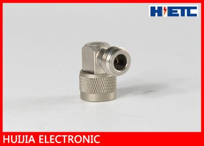 China Varón a la hembra conector de cable coaxial del ángulo de 90 grados en venta