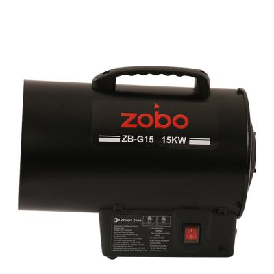 China Portable Car ZOBO 15KW LPG Gas Forced Air Space Heater With CE for sale