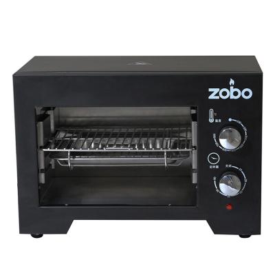 China Hotel ZOBO ZB-D16 1.6KW Indoor Multifunctional Smokeless BBQ Electric Grill Steak Oven for sale