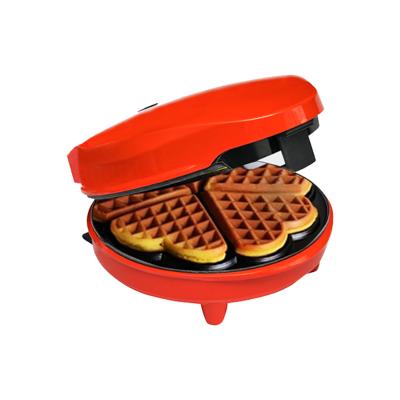 China Professional adjustable thermostat heart waffle maker for home for sale