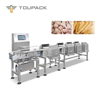 Chine Apple Onion Shrimp Garlic Fish Sea Cucumber Grading Machine Intelligent Full Color Touch Screen à vendre