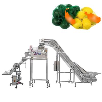 China Máquina de embalaje de semiautomática de papas, cebollas y verduras en venta