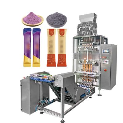 China Automatic Multi Lane Packaging Machine Sauce Sachet Multihead-Column Check Weigher Stick Multi Lanes Packaging Machine Te koop