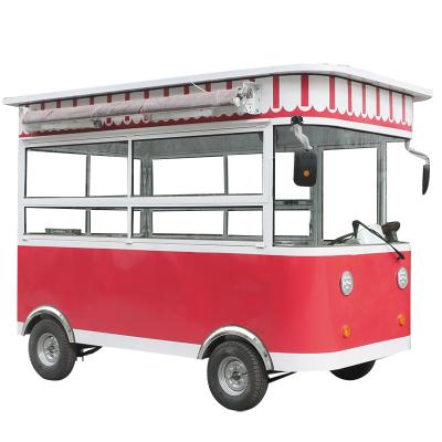 China 2023 Shengchuang Outdoor Food Street Commercial Mobile Dining Car Catering Kitchen Food Car Popular for sale