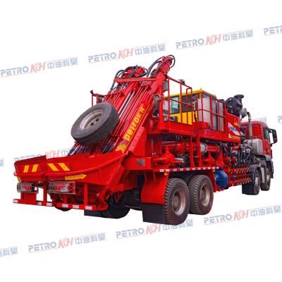 China Severing Mixer 130 Barrel Severing Mixer Truck For Cement And Killing Well for sale