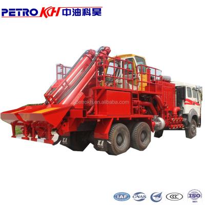 China 75 barrel sand mixer for cement and killing well HSC210 for sale