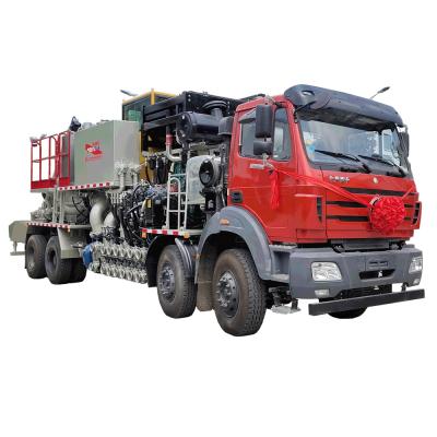 China Breaking mixer 100 barrel mixer truck for sale