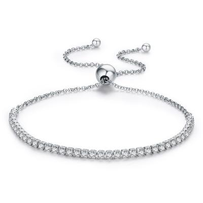 China Pandora 925 pulseras de tenis chispeantes del vínculo de las mujeres de la pulsera del filamento de la plata esterlina en venta