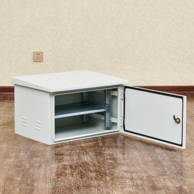 China Custom Electronic Hardware 19inch 6u 9u 12u Battery Telecom Outdoor Cabinet Waterproof IP45 IP55 Metal Cabinet for sale