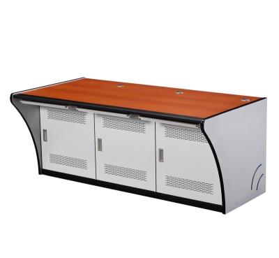 China 19 Inch Three Or More Person Control Center Desktop Lab Consoles Shipping Desk And Room Computer Platform for sale