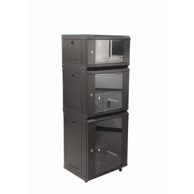 China SPCC cold rolled steel motherboard rack 19 inch wall cabinet network cabinet 12U server vending rack for sale