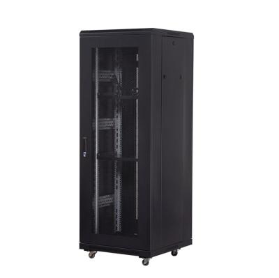 China SPCC cold rolled steel rack server case 32U racks cheap network server hardware strong price made in China 19 inch tempered glass door SGS, iso9001 IP20 for sale