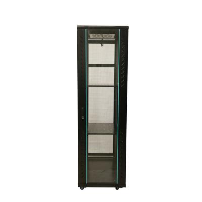 China SPCC Cold Rolled Steel Hot Selling Static Loading 600 Kg 19 Inch Indoor Network Cabinet for sale