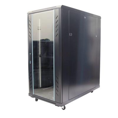 China SPCC Cold Rolled Steel Made In China 600*800*1000 Server Rack Vertical Size Indoor Server Rack 19 Inches for sale