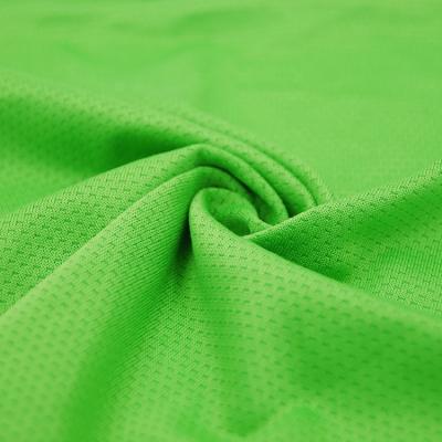 China Simple Eco Friendly Recycled Polyester Spandex Mesh Bird Eye Fabric For Sportswear for sale