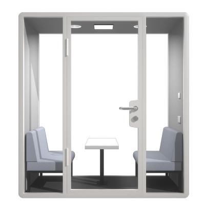 China Other Sound Proof Booth Indoor Portable Office Pod Noise Insulation Soundproof Phone Booth for sale