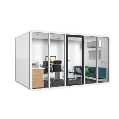 China Modern Light Steel Prefab Office Cabin Tiny Garden Pod , Office Building For Commerce Use for sale