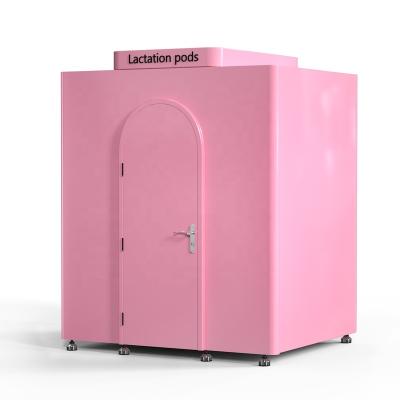 China Galvanized Steel Lactation Pods Baby Care Room In Private Space Mother Cabin for sale