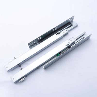 China Smooth Wholesale High Quality Furniture Hardware Adjustable Undermount Drawer Slide for sale