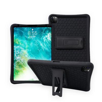 China Shockproof Kickstand/TRS For Ipad pro 11 2020 Tablet Case Waterproof Covers Strong Bracket Soft Silicone Tablet Cover for sale