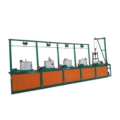 China Building material shops fine wire drawing machine with pulley type wire drawing machine annealer machiner factory price for sale