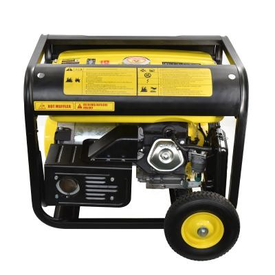 China Gasoline Generator New Arrival Household Welding 7kw 17hp 50hz 220v Single Cylinder Engine Gasoline Generators Gas for sale