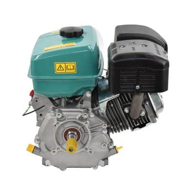 China Capacity Good Quality Single Cylinder Fuel Tank Gasoline Engine Electric Start 6.5L Gasoline Engine For Agricultural for sale