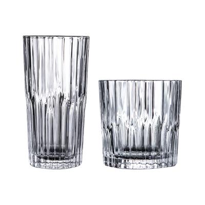 China Christmas European-style minimalist lead-free Re-engraved simple coffee cup crystal glass cup for sale