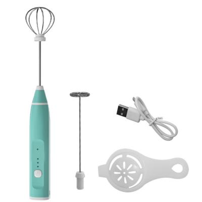 China Viable Portable Automatic Electric Milk Egg Beater Dough Cream Mixer Tool Handheld Egg Stirring Electric Egg Beater for sale