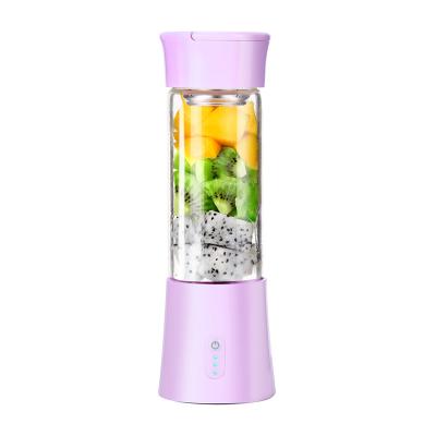 China 2020 The Most Popular 380ml Car Mixing Portable Usb Juicer Blender for sale