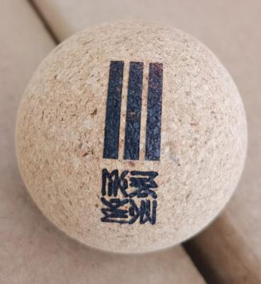 China Custom Body Health Care Massage Logo 6.5cm Yoga Ball Cork Massage Ball for sale