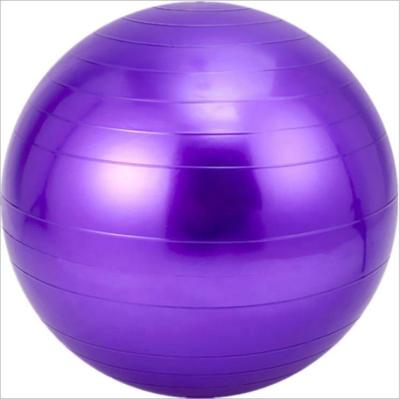 China Round Home Use Fitness Accessories Anti-burst Yoga Eco-friendly Ball With Pump 75cm Inflatable Yoga Ball for sale