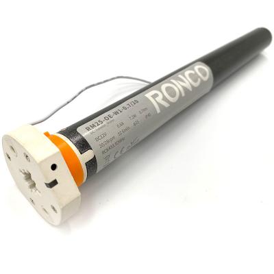 China IP40 Ronco Tuya Wireless Control 12 Volt DC Tubular Motor For Study Room for sale