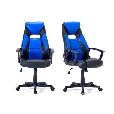 China 2021 Fashionable Appearance Ergonomic Desk (Height) Adjustable Chairs PU Leather Gaming Hobby Chair for sale