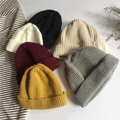 China JOINT Children Knitted Hats Wholesale Cable Knit Children's Winter Baby Beanie Hat for sale