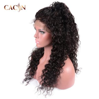 China 9a Grade Silky Straight Grade Black Lace Front Wig Kosher Hair Ponytail Hair, Afro Ponytail Lace Front Wig Hair for sale