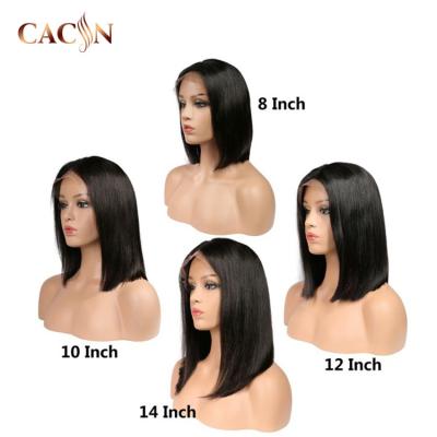 China Cheap silky straight straight wave grade 10 indian remy natural lace front wig, brazilian human lace front wig, human curly lace front wig 10a for sale