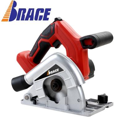 China Cutting NEW Design DC 18V 2000mAh Cordless Plunge Cutter Wood Track Saw Circular Saw 115mm Blade For Wood Cutting for sale