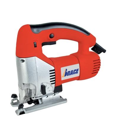 China 2021 ACCOLADE Model 600W Jig Saw Professional Wood Jig Saw Saw Machine Wood Cutting Body Red Blue Logo for sale