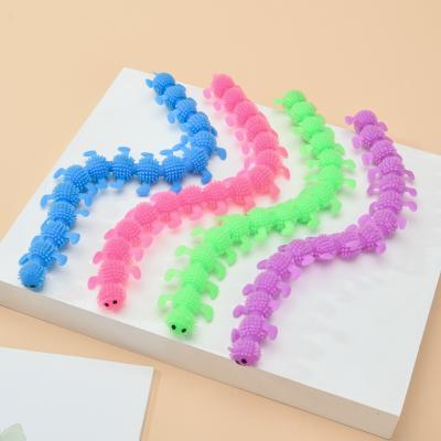 China Relieve Stress Caterpillar Children's Funny Toys Decompression Caterpillar Wicked Person Wicked Toys for sale