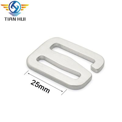 China Size G Eco-Friendly Custom Hook Webbing Outer Buckle For Backpack Strap for sale