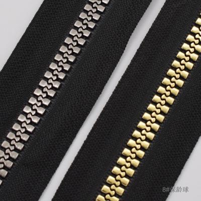 China Nickel Free Special Teeth 8# Long Chain Nylon Zipper For Large Backpack for sale