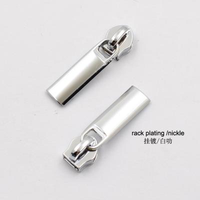 China Accessories Handbag Nickel Free Tiny Zipper Pulls Decorative Zipper Pull #5 Metal Zipper Pulls for sale