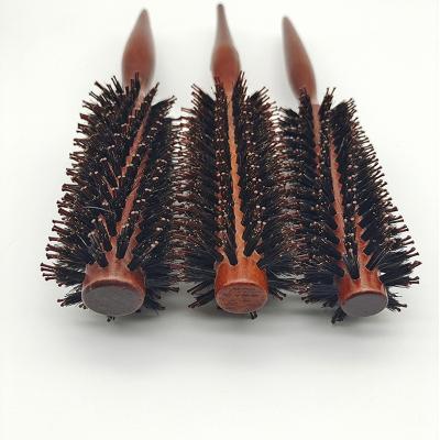 China Waterproof Natural Boar Bristle Around Styling Curly Hair Brush Hair Brush Manufacturers Customized Hair Brush for sale