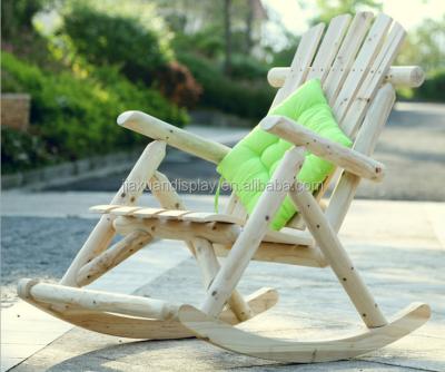 China ROCKING CHAIR hot sale wooden rocking chair balcony chair for rural elderly for sale