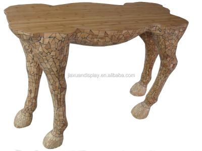 China PANEL Shape Wooden Animal Coffee Table for sale