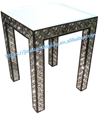 China Square PANEL Wood Living Room Mirror End Table Side Table Bed Side Table for sale