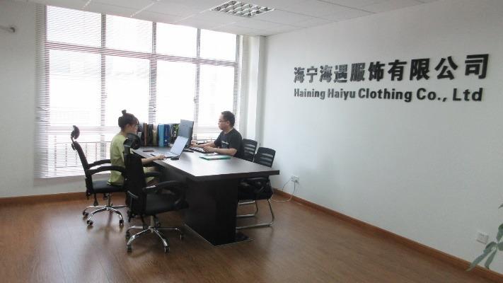 Verified China supplier - Haining Haiyu Garment Co., Ltd.